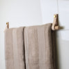 Leather Hanging Towel Holder | Towel Rack