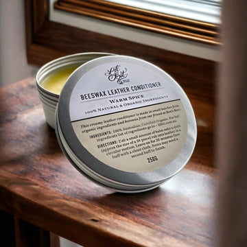 Beeswax Leather Conditioner - All Natural