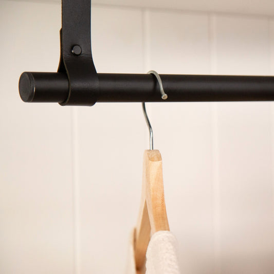 Hanging Clothing rack Kit | Standard leather suspension straps