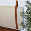 Cushion / Pillow Leather Wall Strap